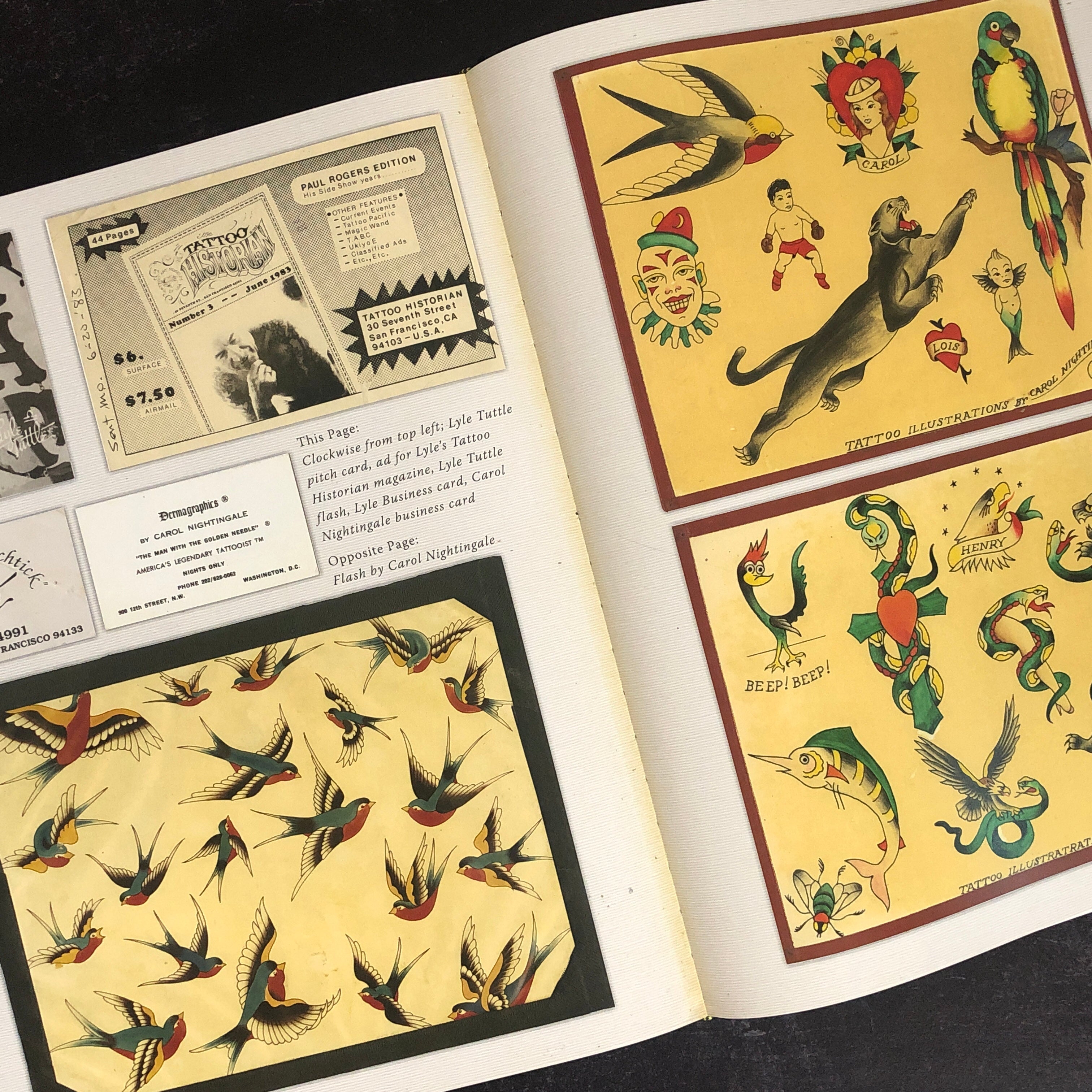 Vintage Tattoos: The Book of Old-School Skin Art | Carole Clerck (Univ –  beuysonsale.com